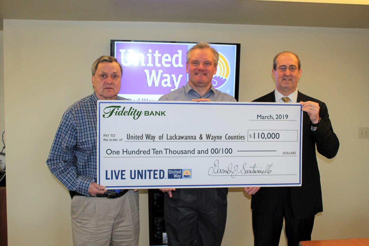 Fidelity Bank Support United Way's Pre-K Scholarship Program