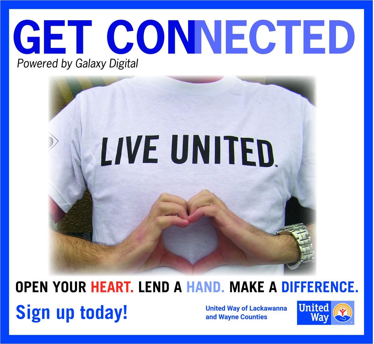 Get Connected with ways to make a difference!