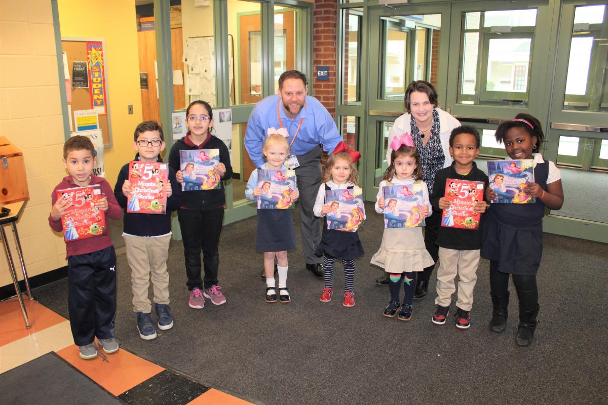 Students Receive Books to Take Home