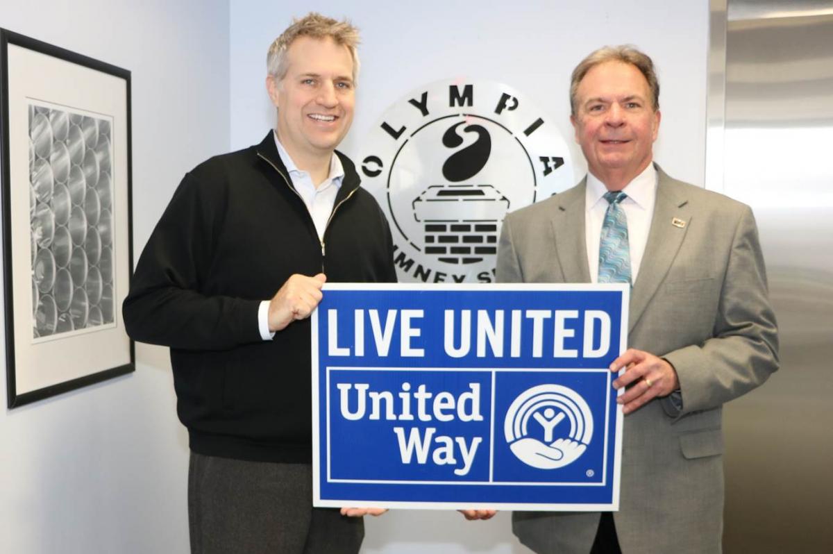 United Way and Olympia Chimney Supply Announce New Corporate Partnership
